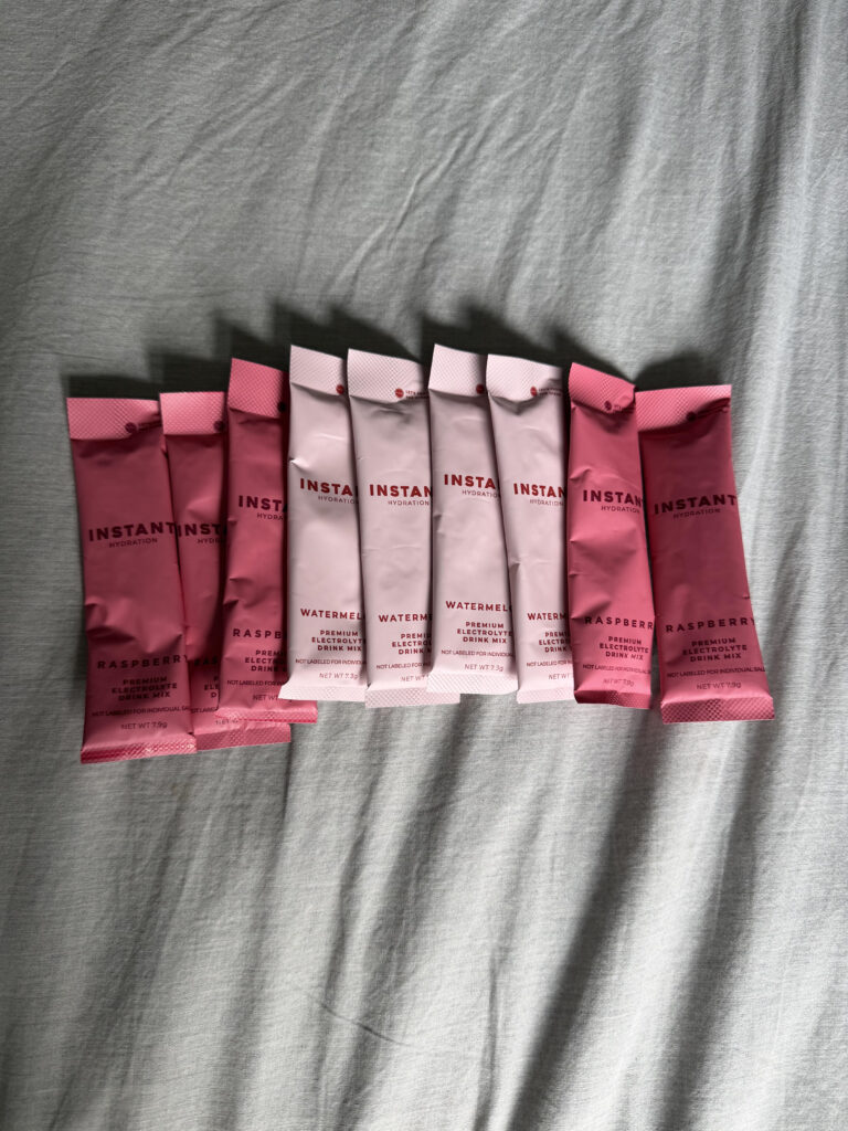 Instant hydration electrolytes